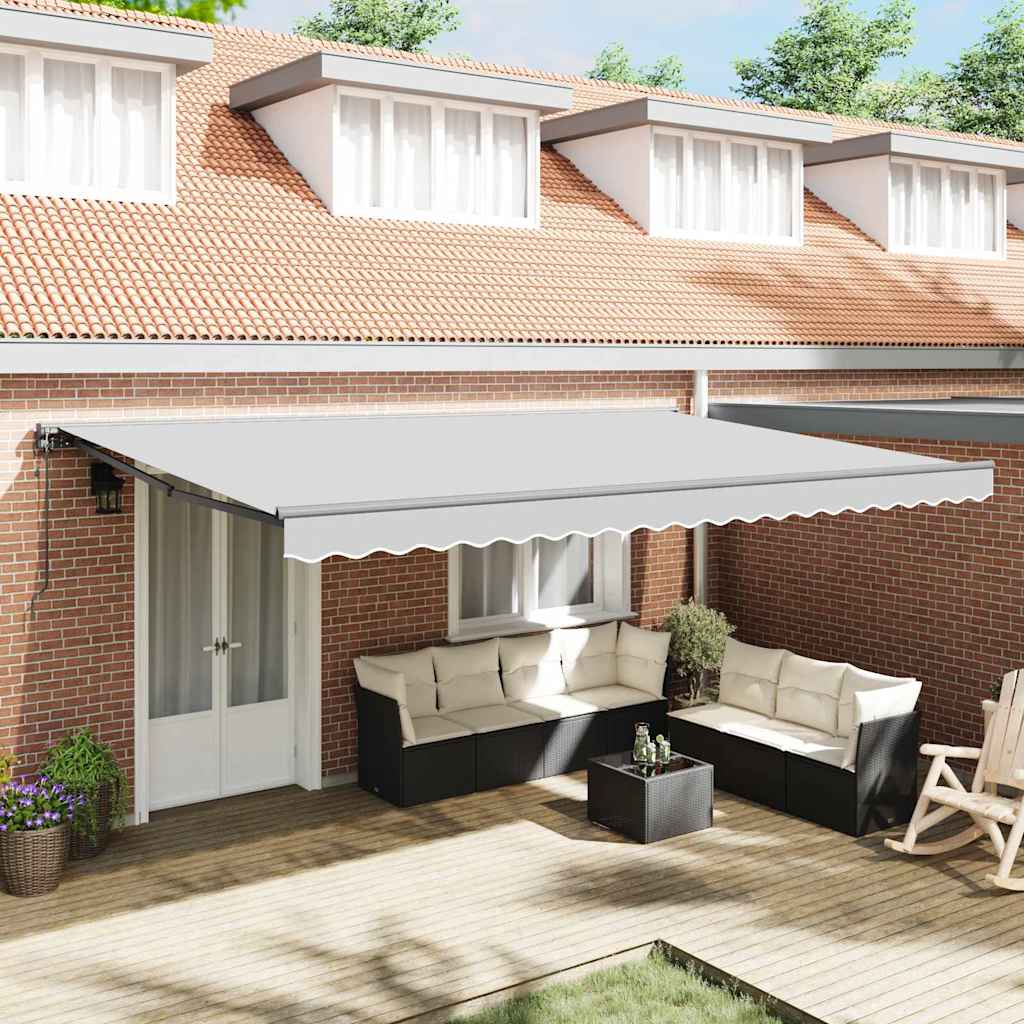 Markiseramme Antrasitt 4,5 × 3 m