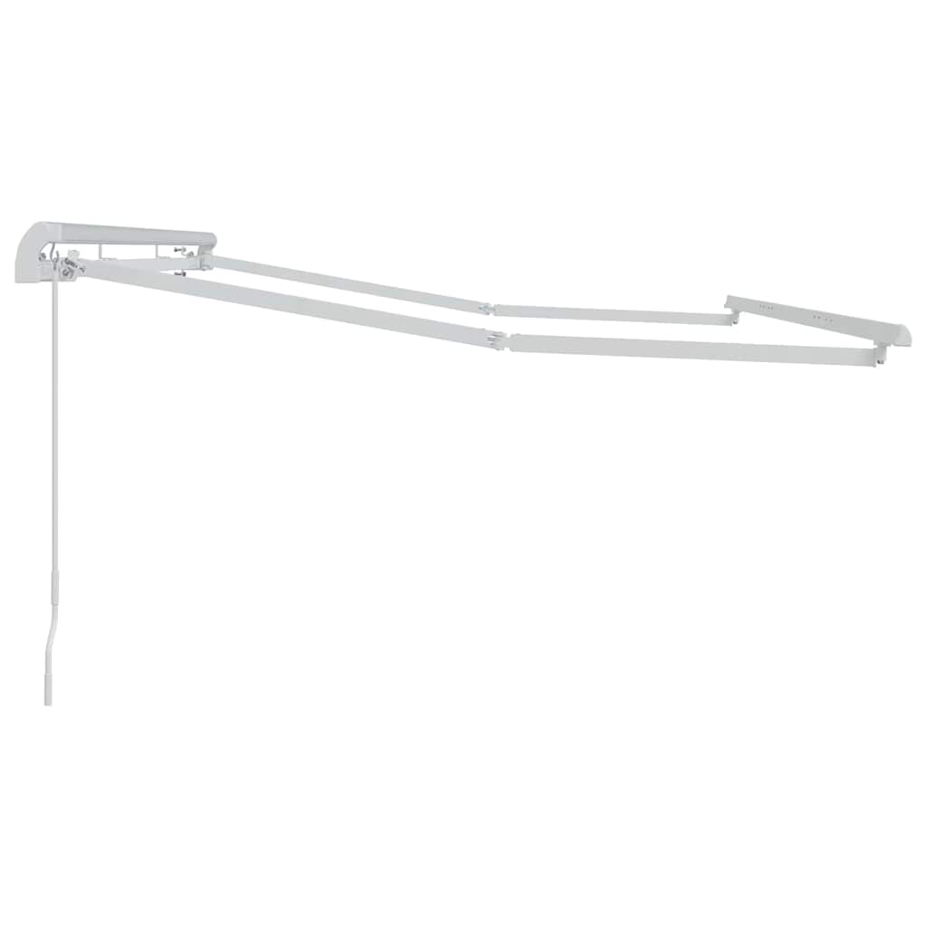 Markiseramme Hvit 3.5 x 2 m Metall