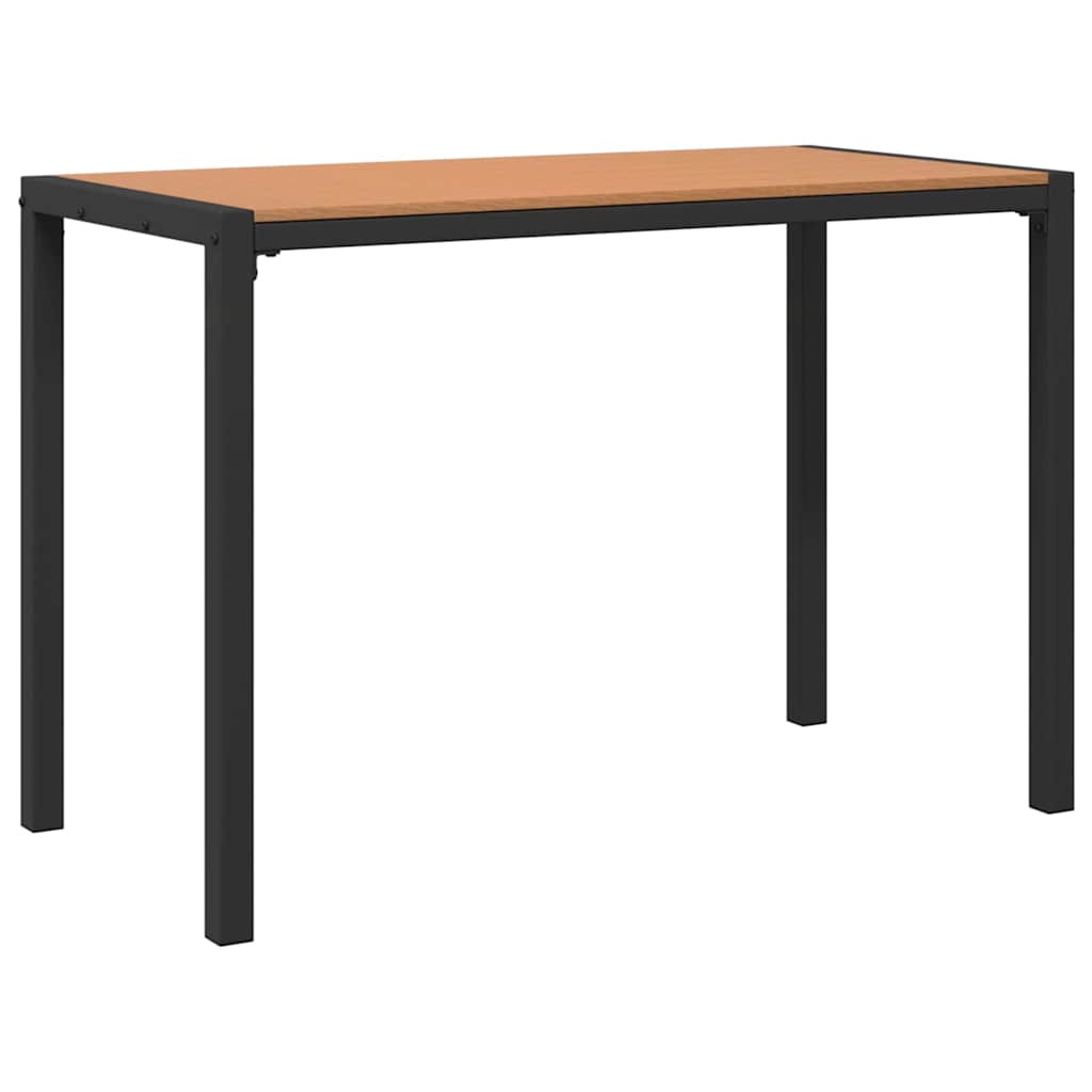 Hage Spisegruppe med pute 3 pcs Brun Stål