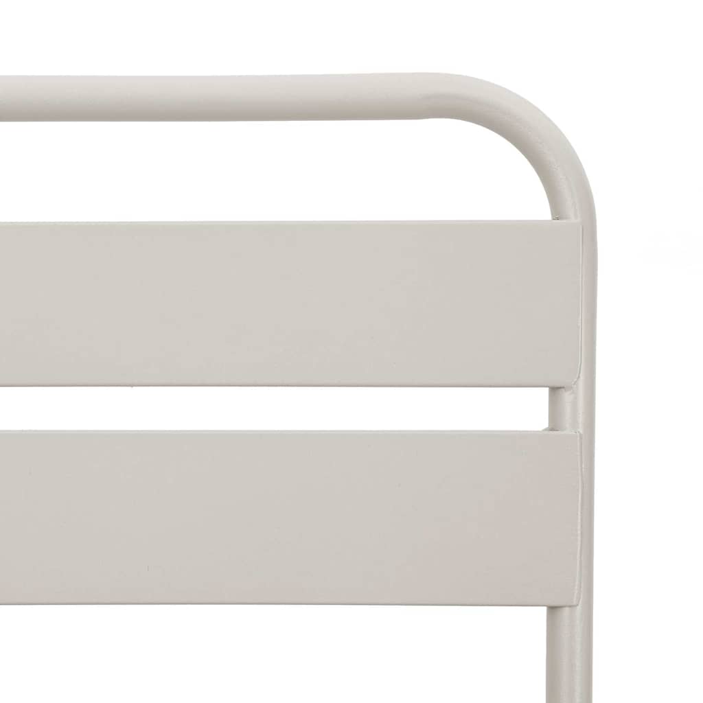 Hage Folding Stol 2 pcs Beige 55 x 56.5 x 91cm Stål