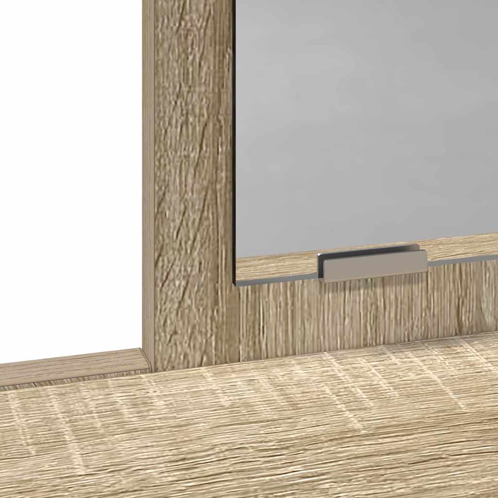Sminkebord med Skuffer Sonoma Eik 100x41x140 cm