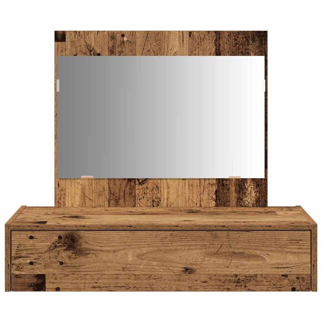 Sminkebord med skuff Brun 83 x 40 x 70 cm Konstruert tre