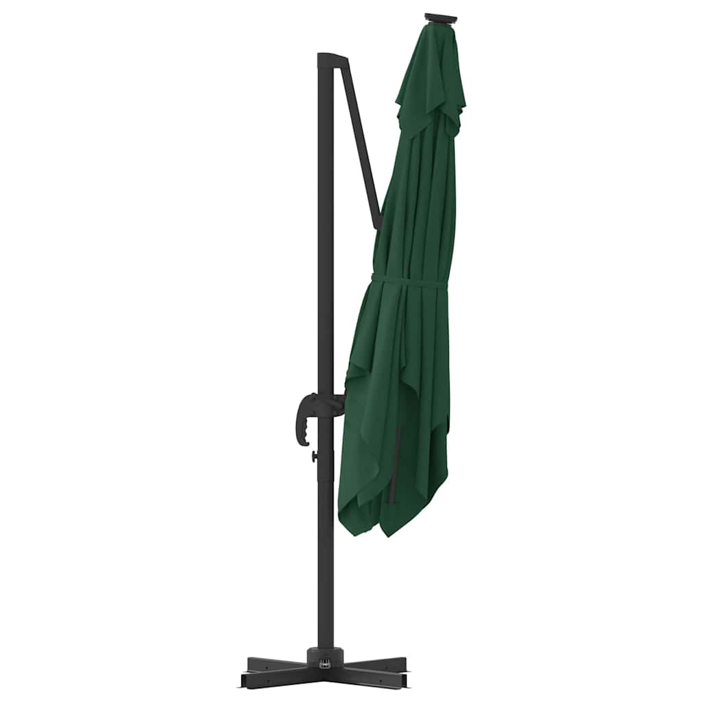 Cantilever Roma Parasol Grønn 286x285x265 cm i Aluminium