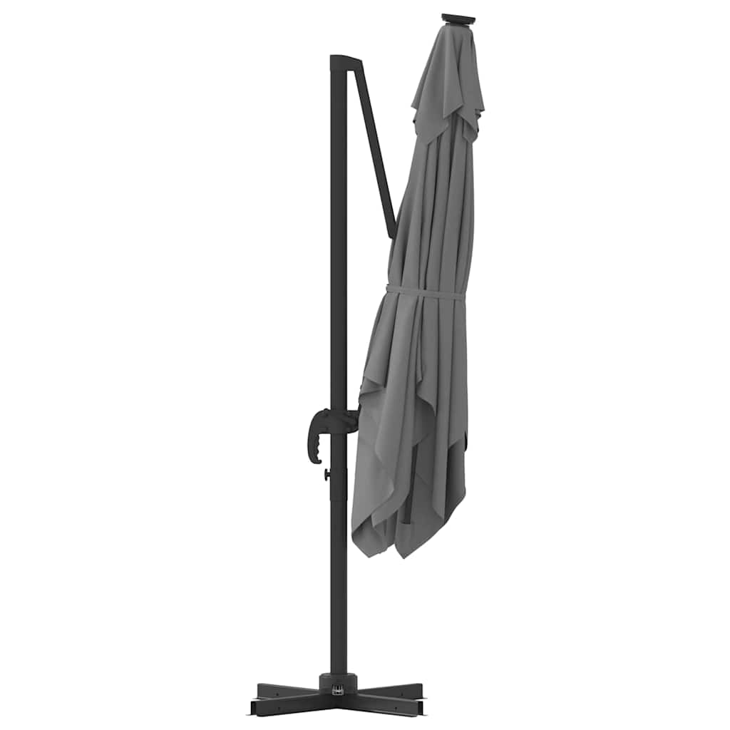 Cantilever Roma Parasol Antrasitt 286x285x265 cm i aluminium