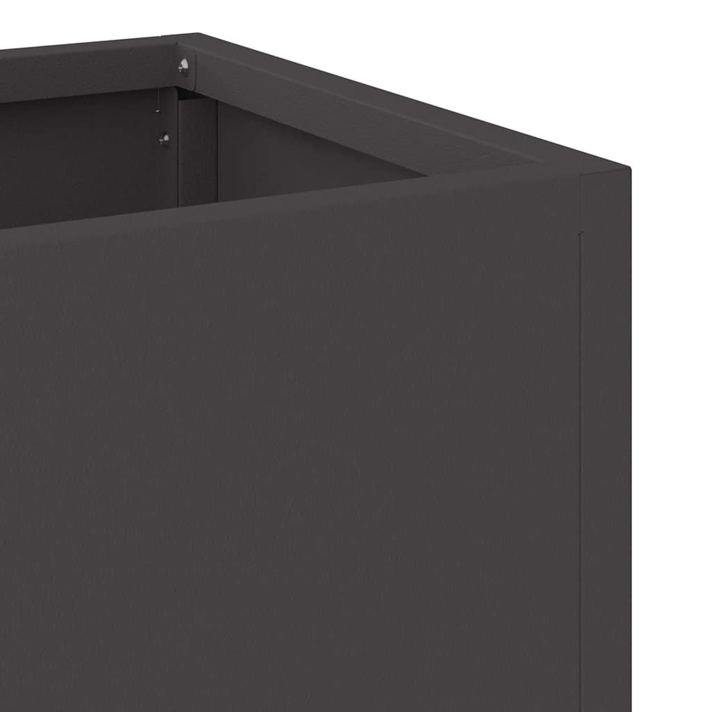 Hevet Hageplante Svart 100 x 26 x 82 cm Stål