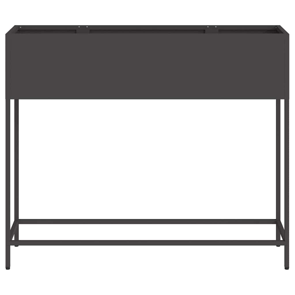 Hevet Hageplante Svart 100 x 26 x 82 cm Stål