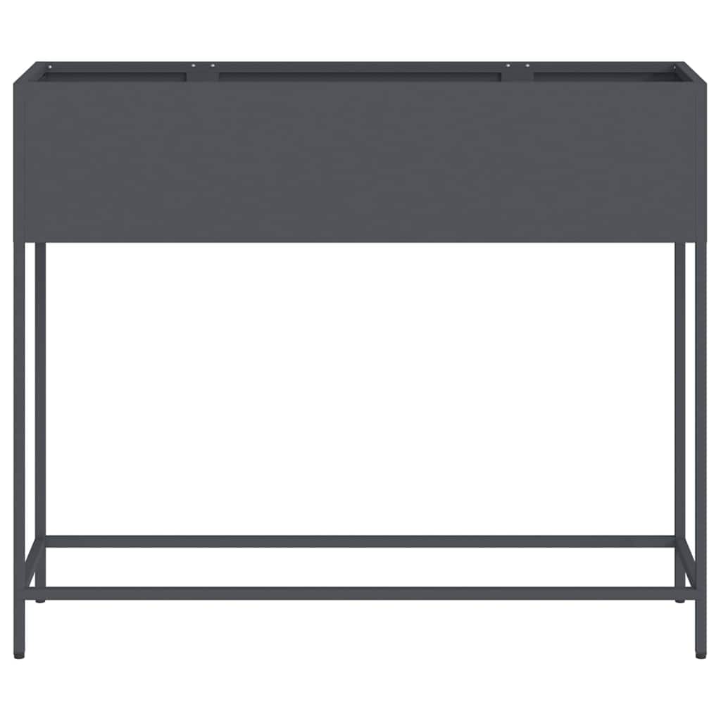 Hevet Hageplante Antrasitt 100 x 26 x 82 cm Stål