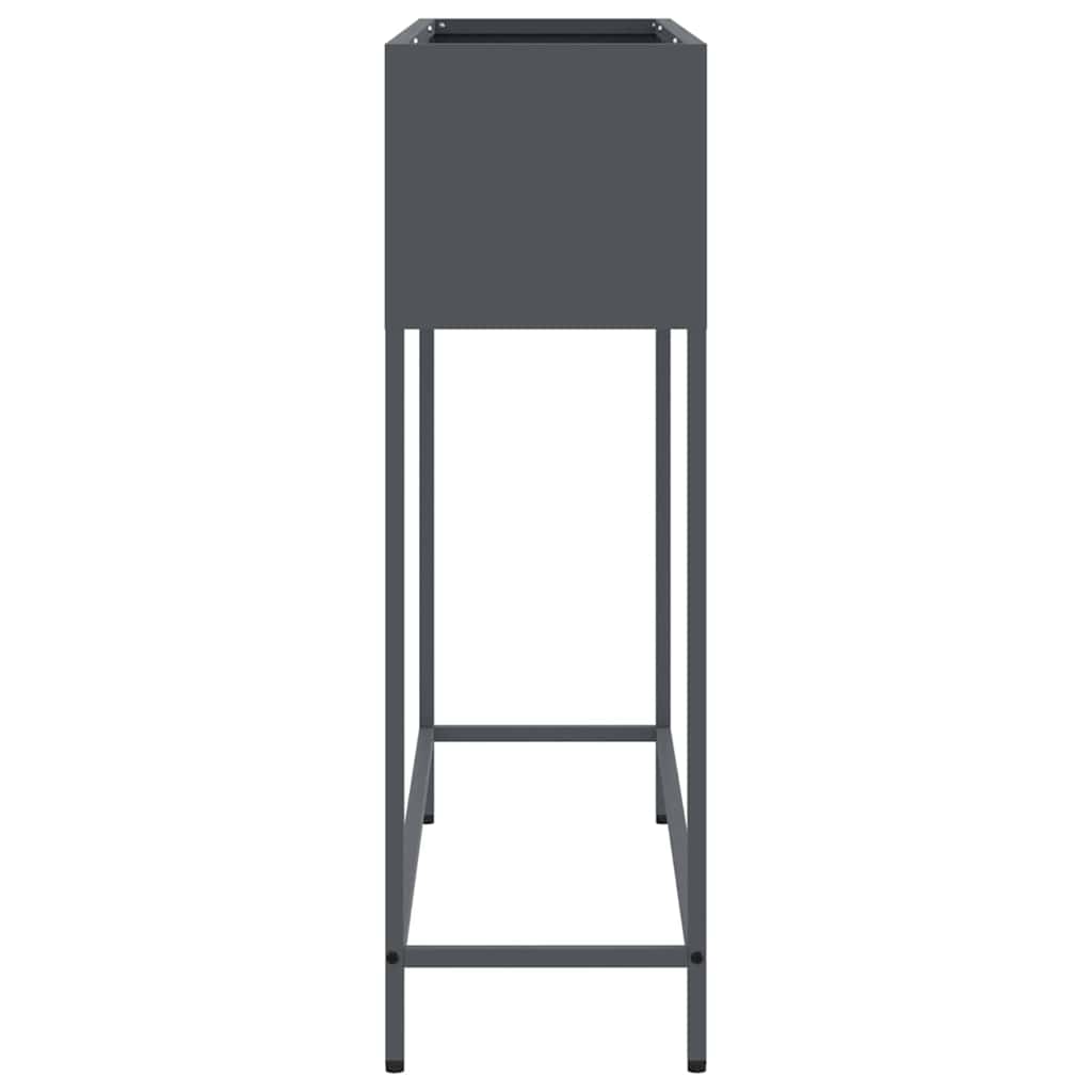 Hevet Hageplante Antrasitt 100 x 26 x 82 cm Stål