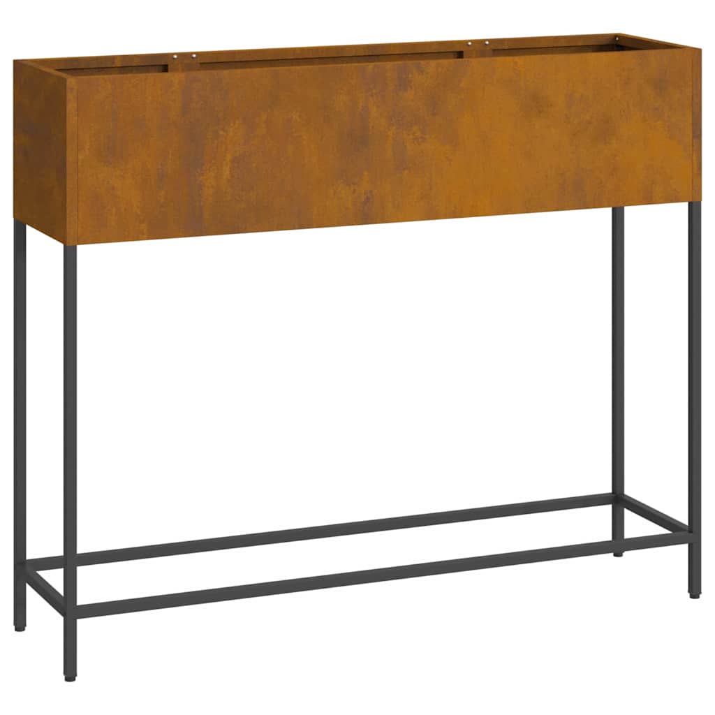 Hevet Hageplante Rusten 100 x 26 x 82 cm Stål