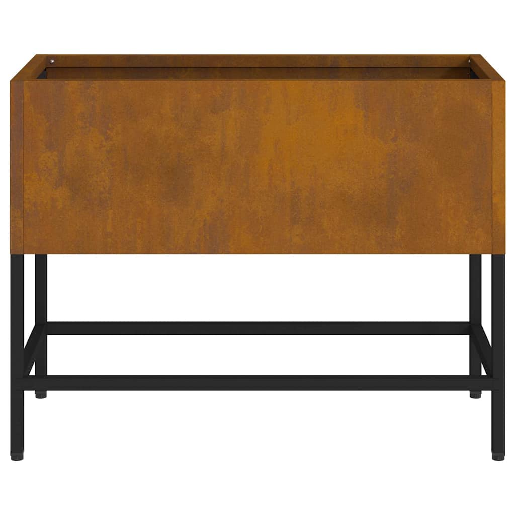 Hevet Hageplante Rusten 60 x 26 x 45 cm Cortenstål