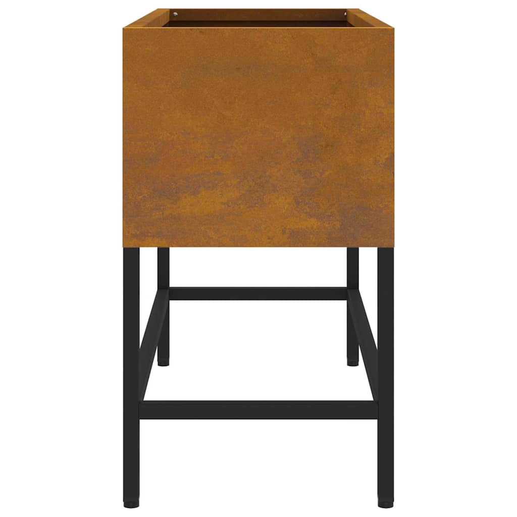 Hevet Hageplante Rusten 60 x 26 x 45 cm Cortenstål