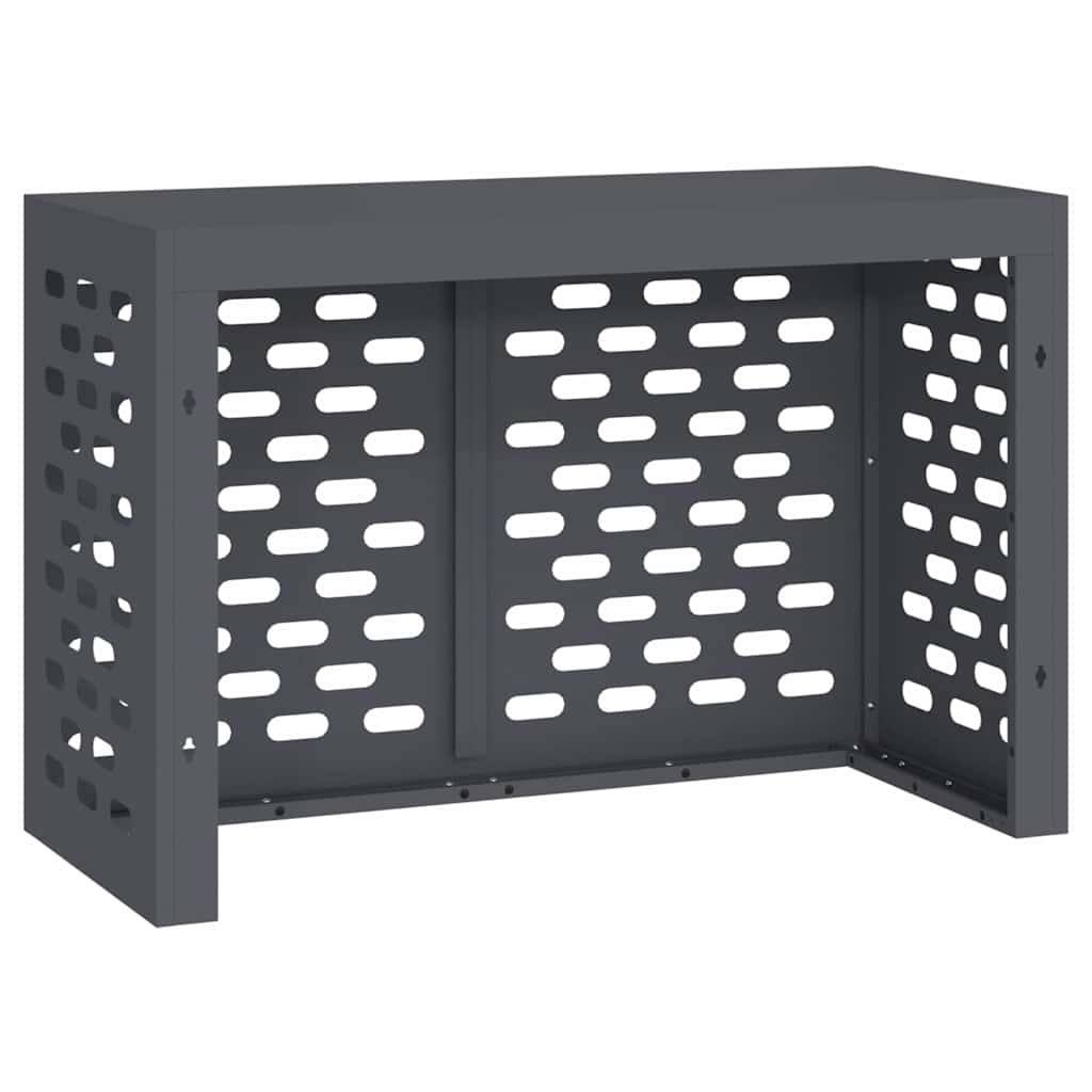 Deksel til klimaanlegg Antrasitt 90 x 40 x 60 cm Stål