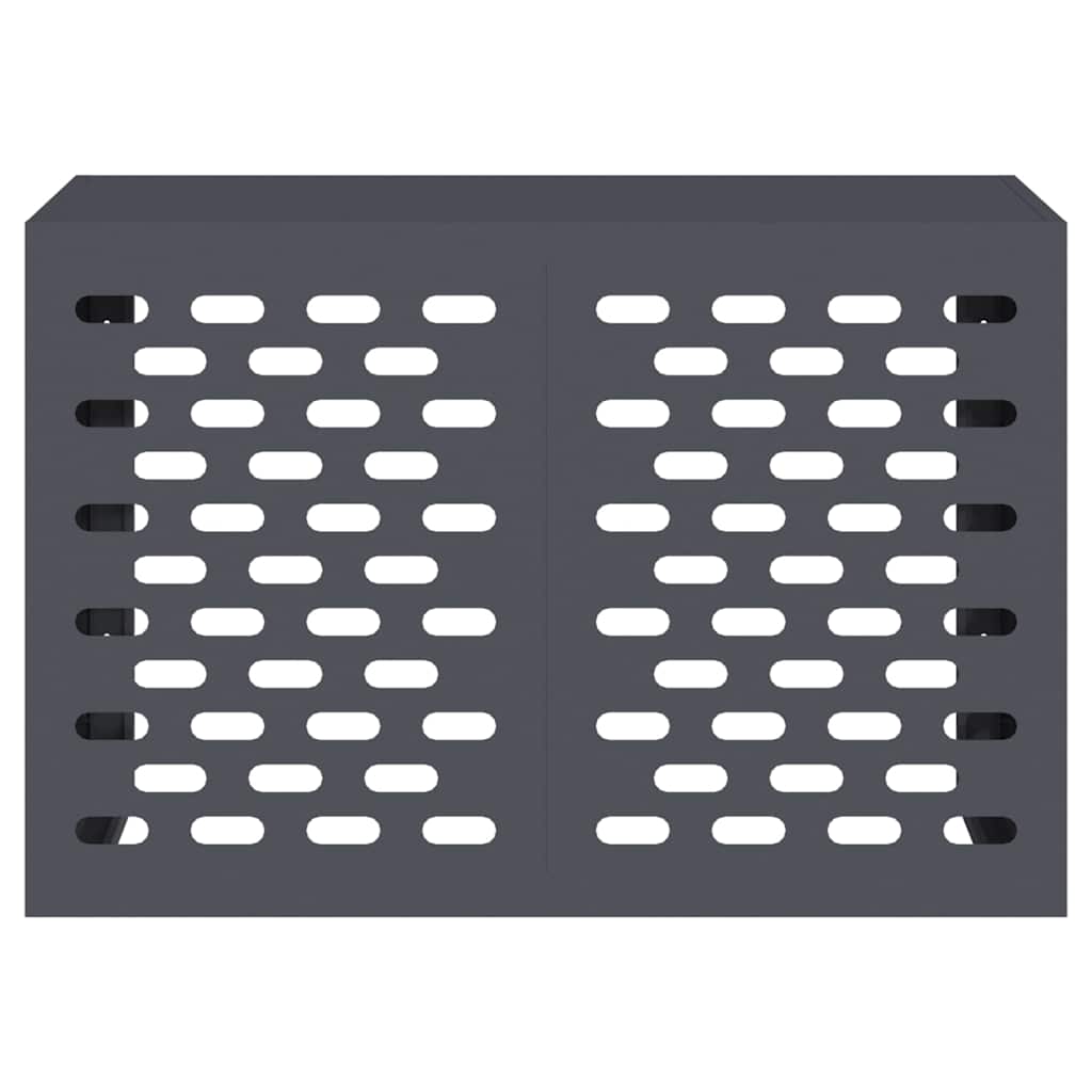 Deksel til klimaanlegg Antrasitt 90 x 40 x 60 cm Stål