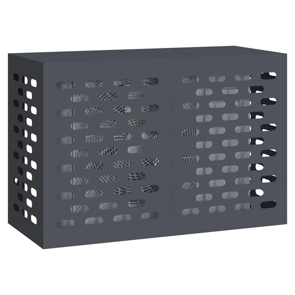 Deksel til klimaanlegg Antrasitt 90 x 40 x 60 cm Stål