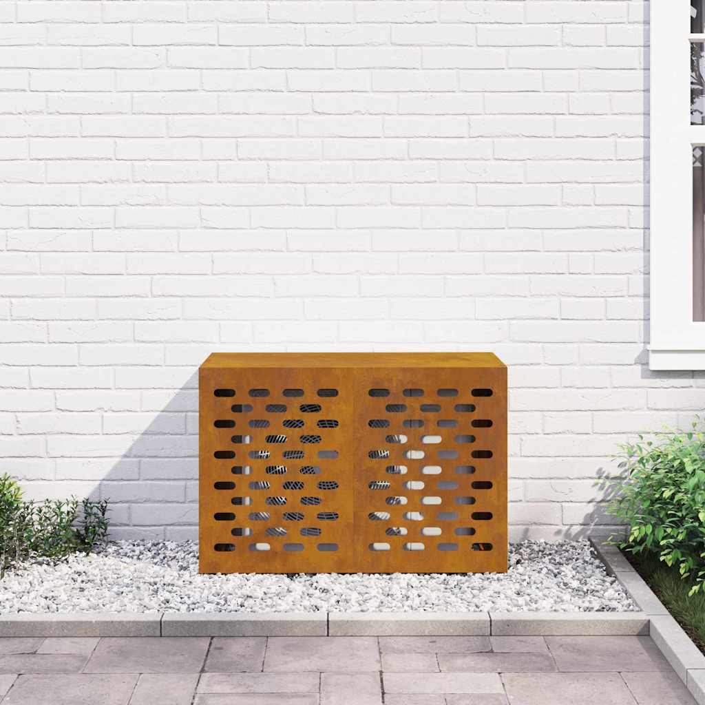 Deksel til klimaanlegg Rusten 90 x 40 x 60 cm Cortenstål