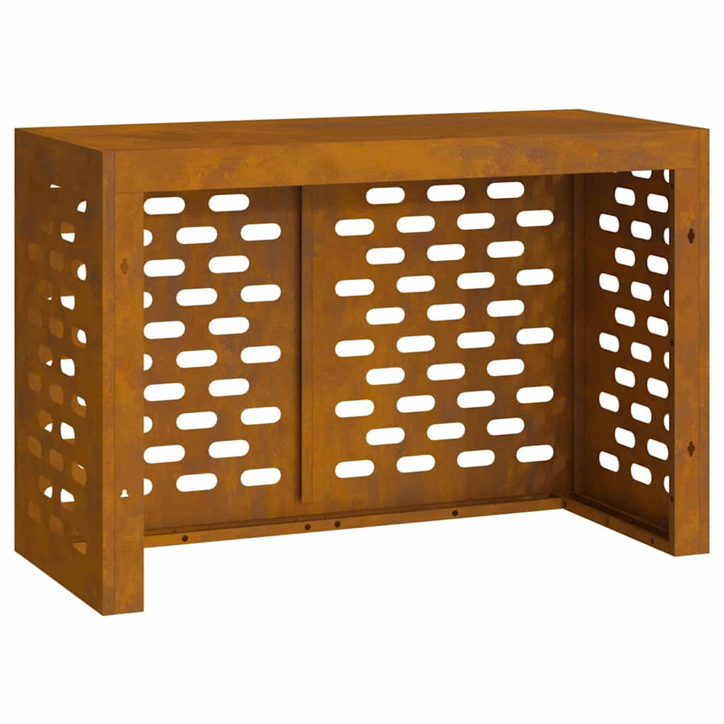 Deksel til klimaanlegg Rusten 90 x 40 x 60 cm Cortenstål