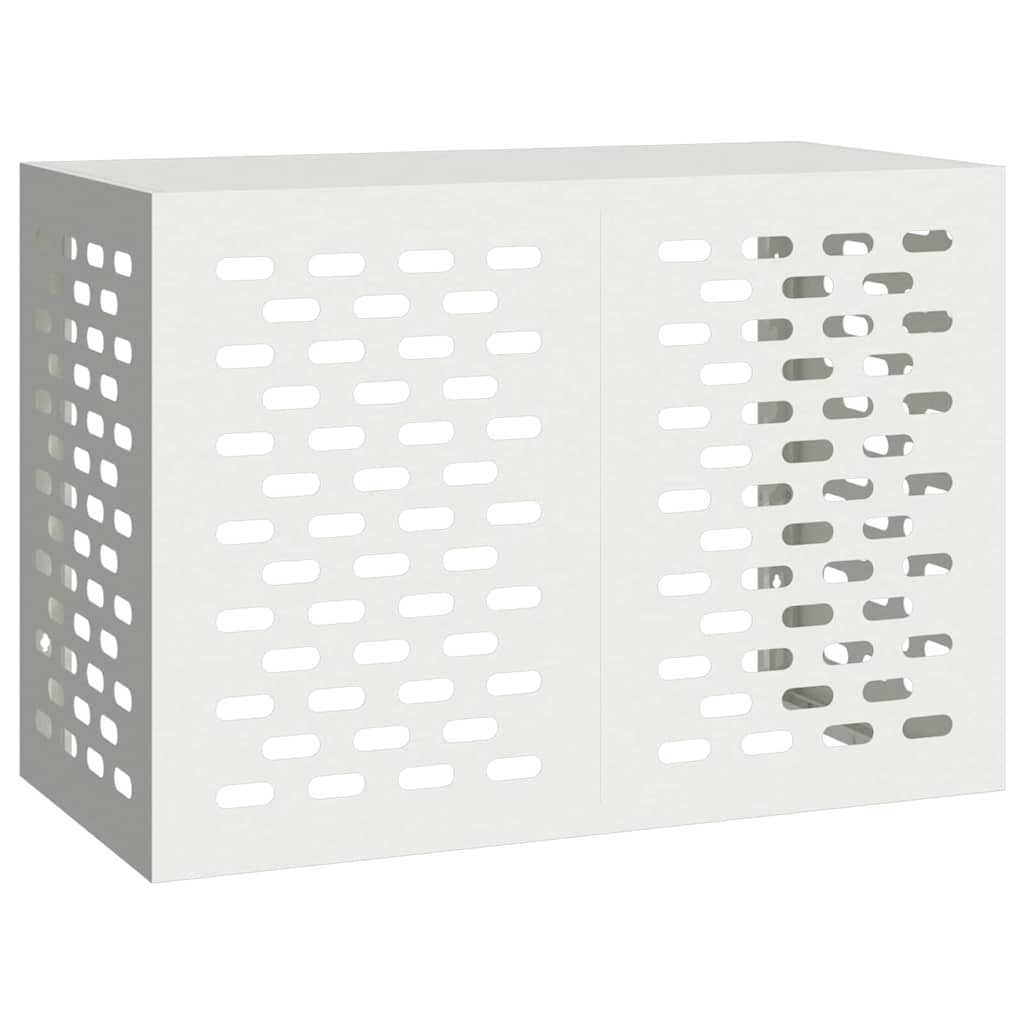 Deksel til klimaanlegg Hvit 100 x 50 x 70 cm Stål