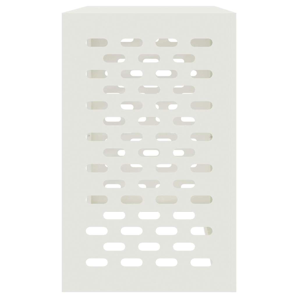 Deksel til klimaanlegg Hvit 110 x 50 x 80 cm Stål