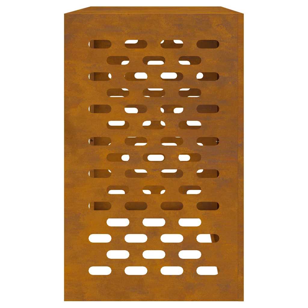 Deksel til klimaanlegg Rusten 110 x 50 x 80 cm Cortenstål