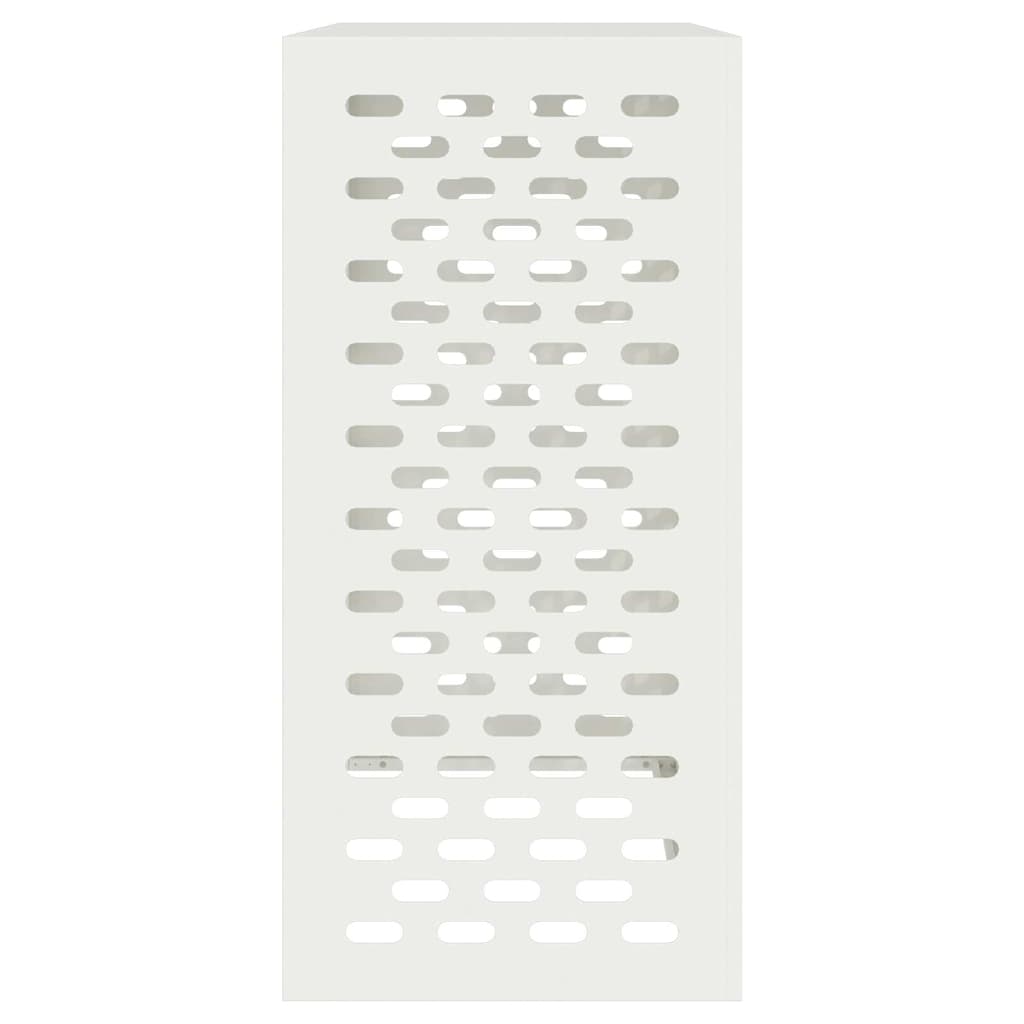Deksel til klimaanlegg Hvit 110 x 50 x 105 cm Stål
