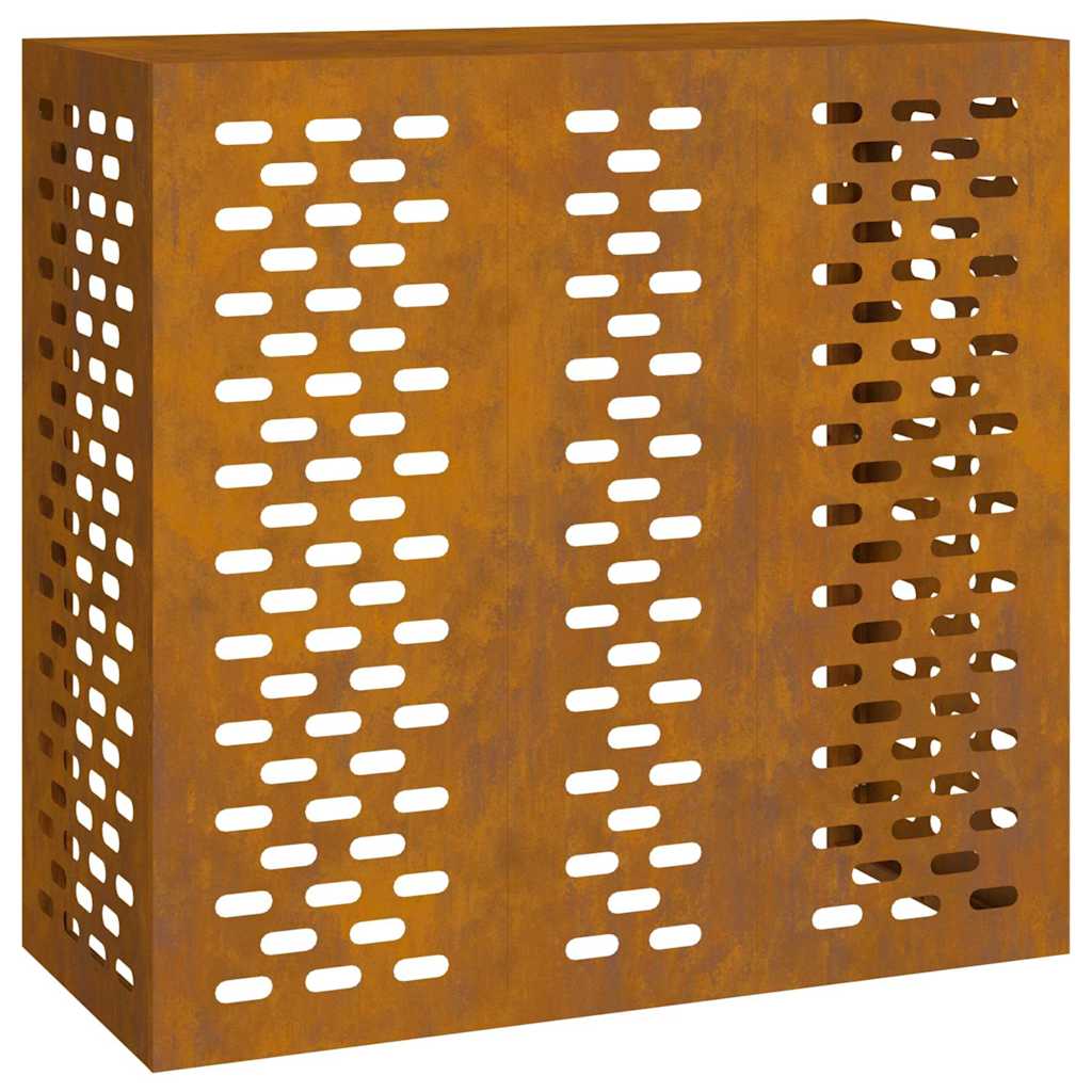 Deksel til klimaanlegg Rusten 110 x 50 x 105 cm Cortenstål