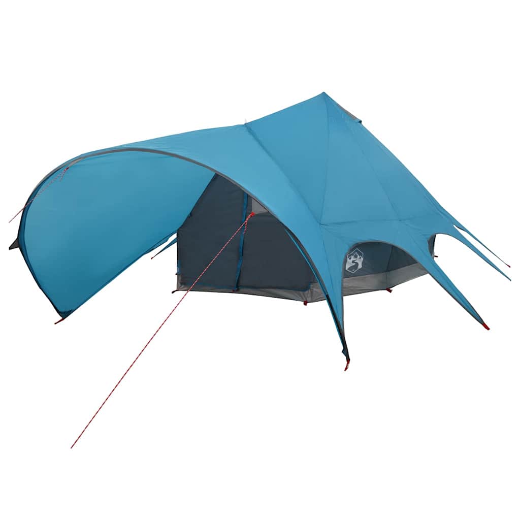 Teepee Telt med tak med lagring Blå og grå 600 x 600 x 347 cm