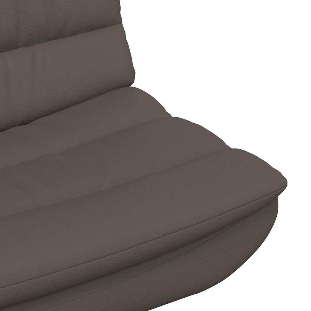 Drejestol Brun Kunstlær Middels Ergonomisk Drejestol
