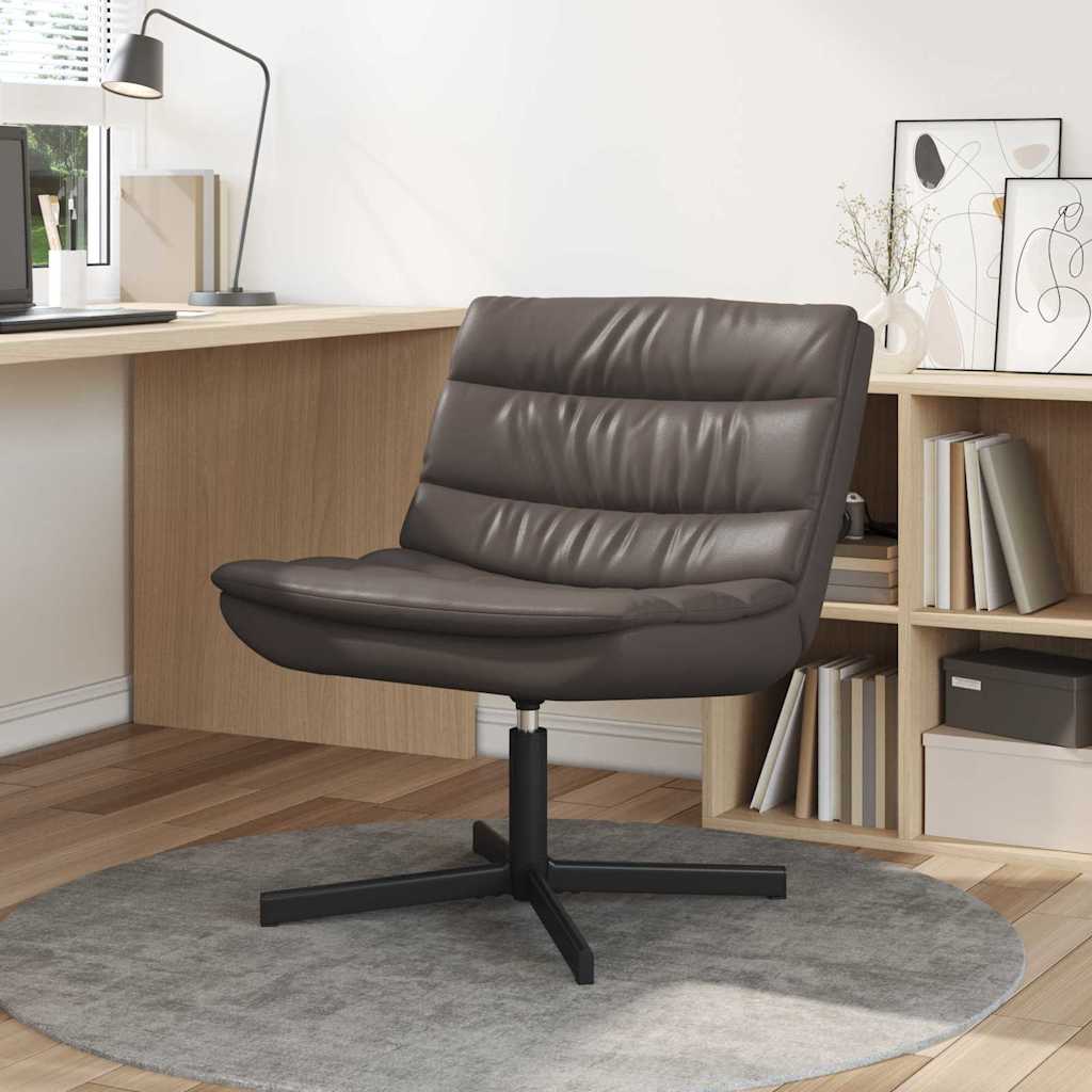 Drejestol Brun Kunstlær Middels Ergonomisk Drejestol