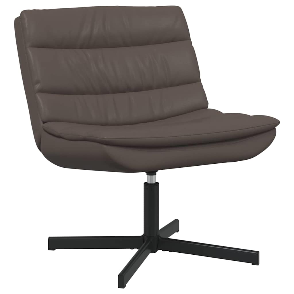 Drejestol Brun Kunstlær Middels Ergonomisk Drejestol