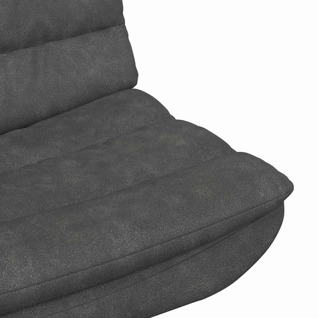 Drejestol Jet Black Polyester, Metall Standard Dreie Drejestol