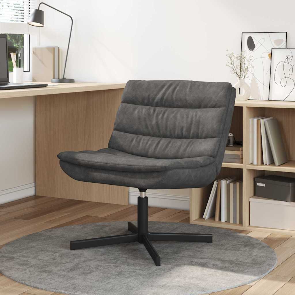 Drejestol Jet Black Polyester, Metall Standard Dreie Drejestol