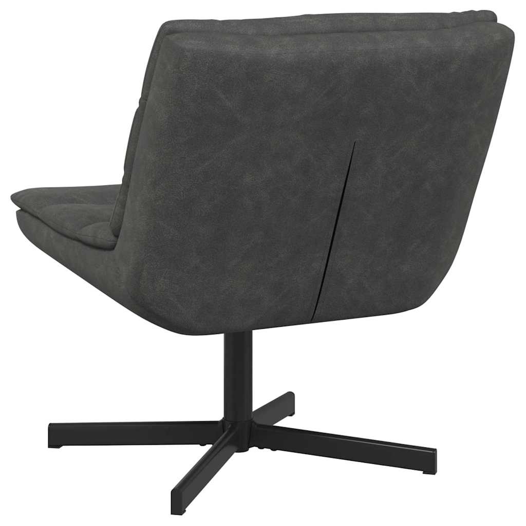 Drejestol Jet Black Polyester, Metall Standard Dreie Drejestol