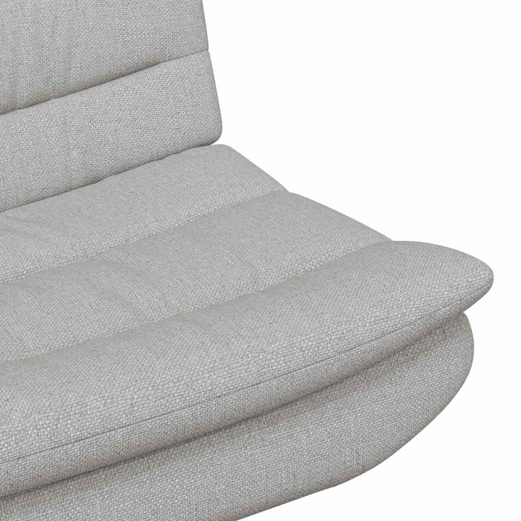 Drejestol Lysegrå Polyesterstoff, metallbase Medium