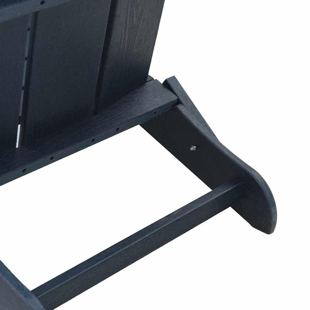 Hage lounge møbler 2 pcs Havblå 74.5 x 80.5 x 90cm Plast