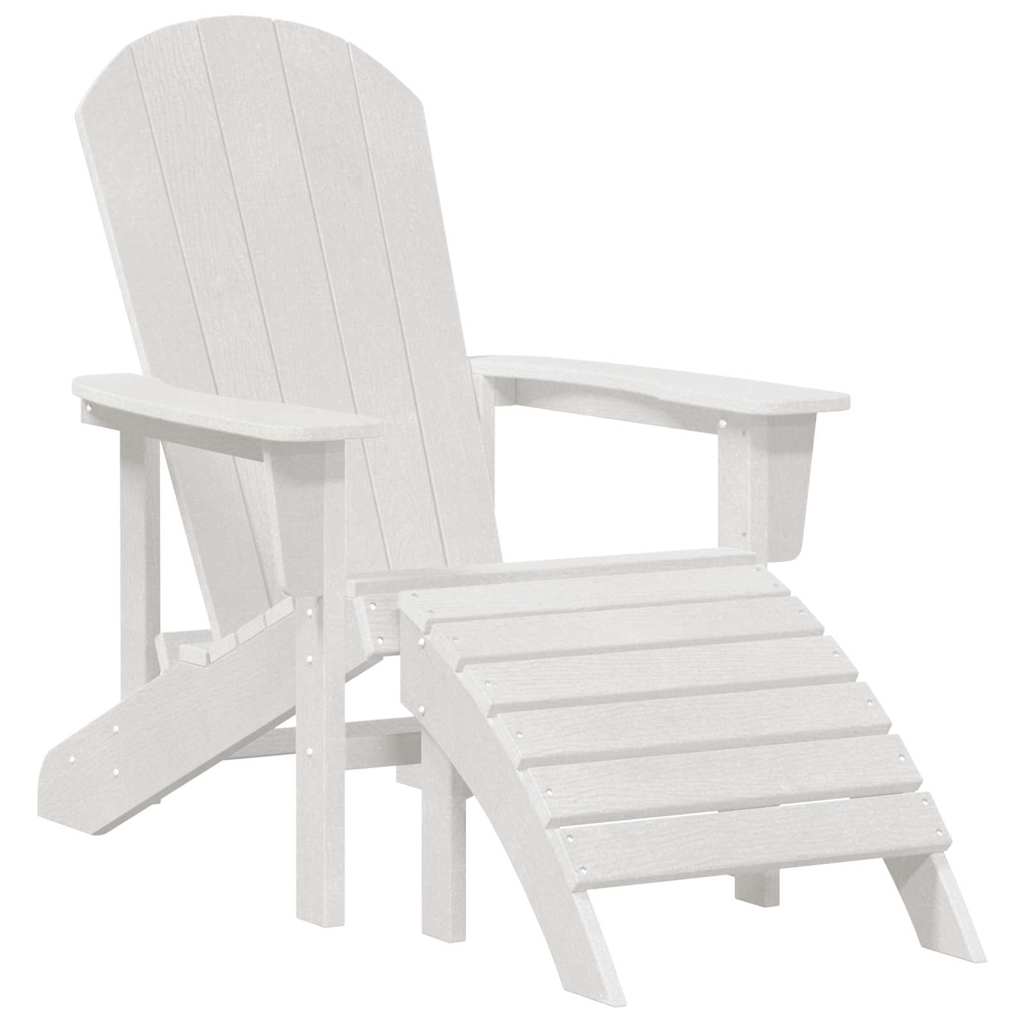 3 Delt Hage Loungesett Hvit HDPE