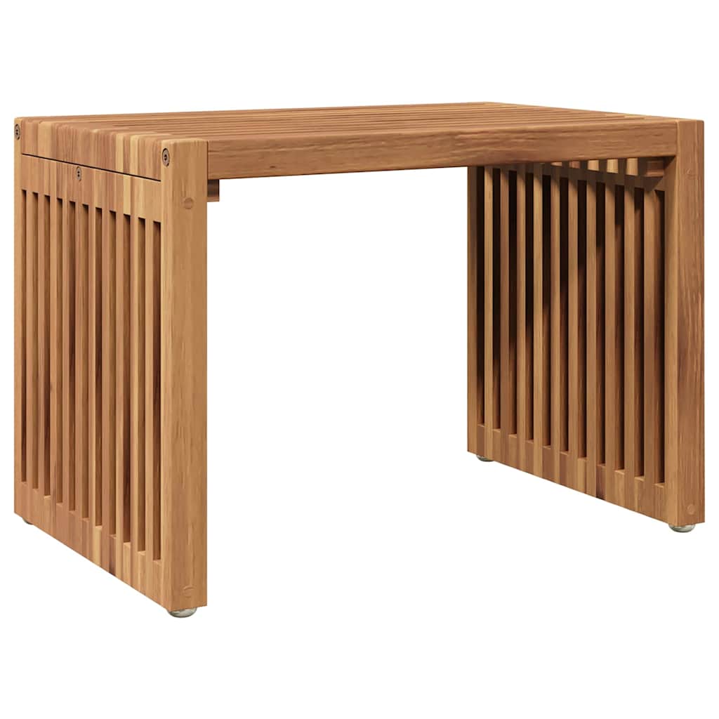 Hagesidebord Brun 50 x 32.5 x 35 cm Heltre teak