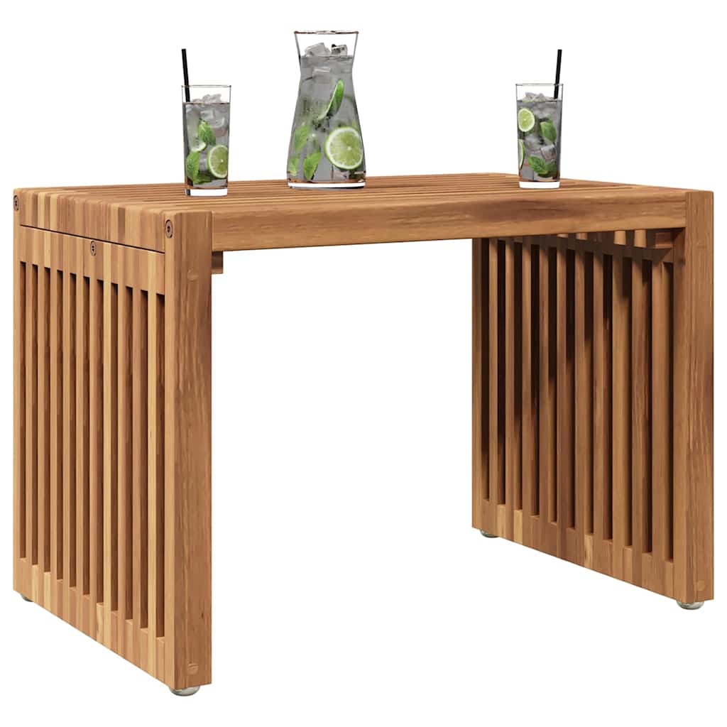 Hagesidebord Brun 50 x 32.5 x 35 cm Heltre teak
