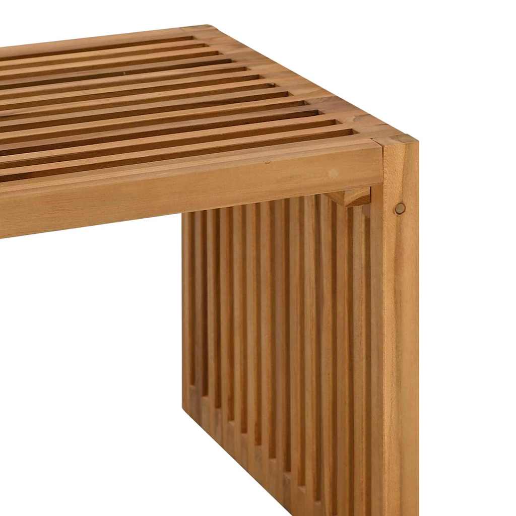 Hagesidebord Brun 70 x 37.5 x 35.5 cm Heltre teak