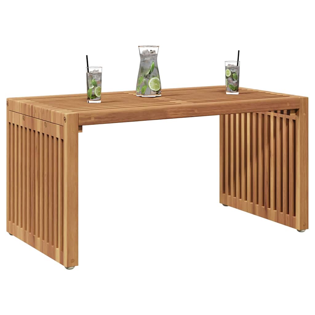 Hagesidebord Brun 70 x 37.5 x 35.5 cm Heltre teak