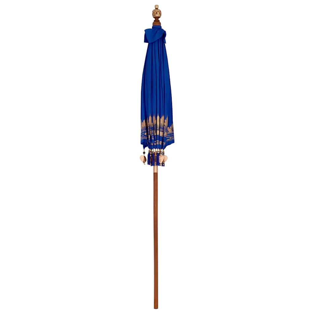 Parasoll Annet Blå x 250 cm Bomull og tre