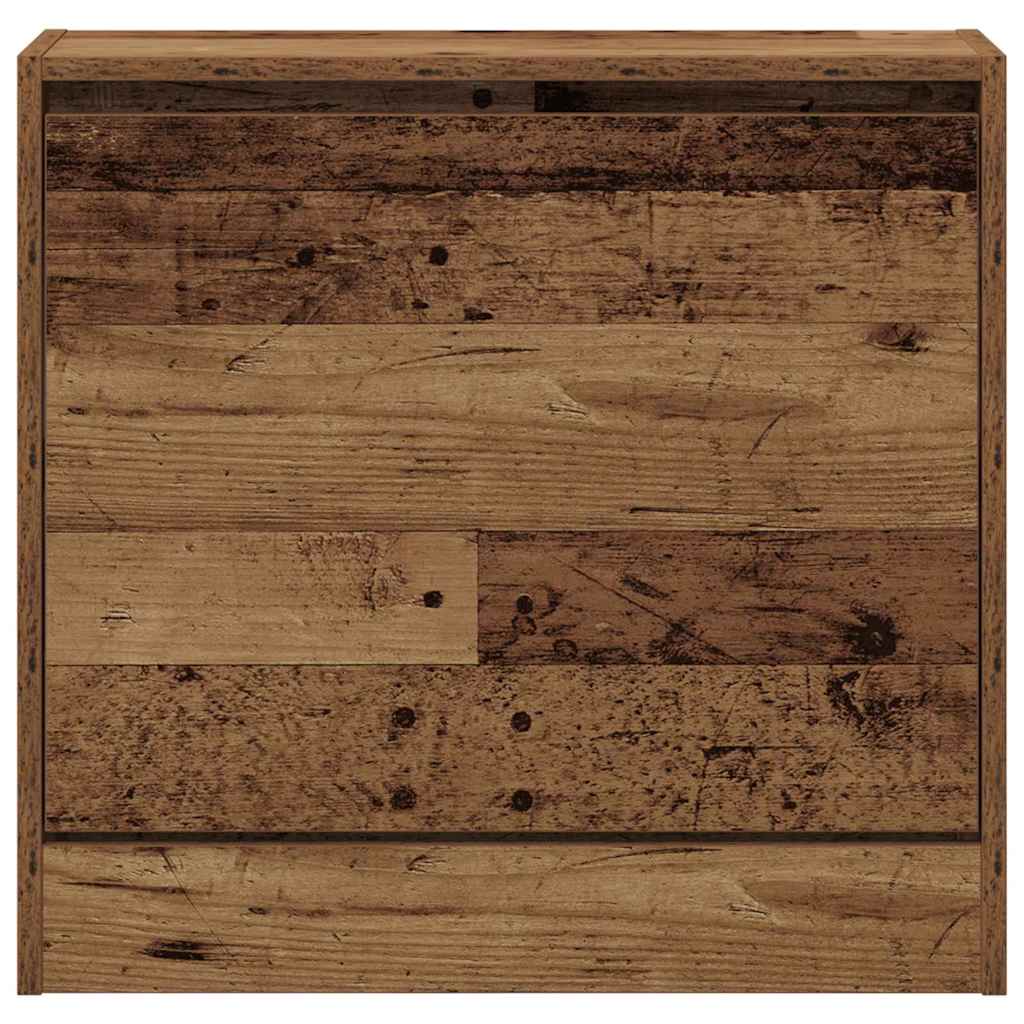 Skohylle Gamle Tre 60x21x57 cm Konstruert Tre
