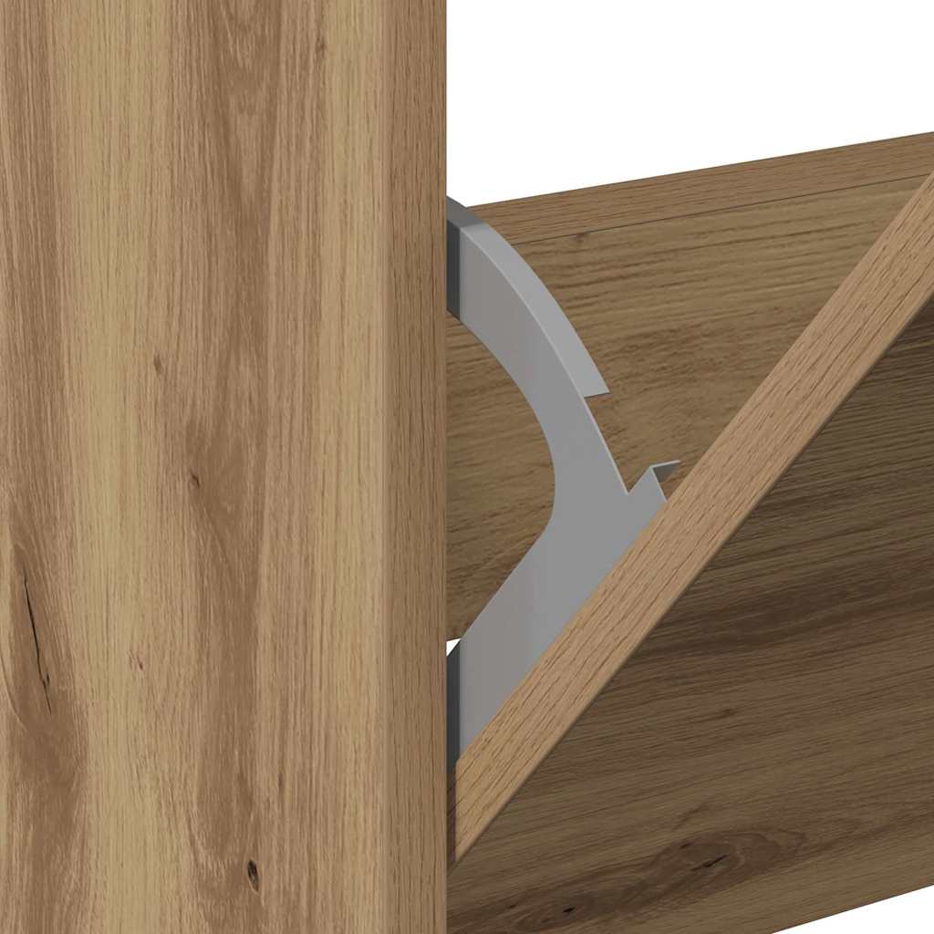 Skohylle i Artisan Eik 60x21x57 cm Konstruert Tre