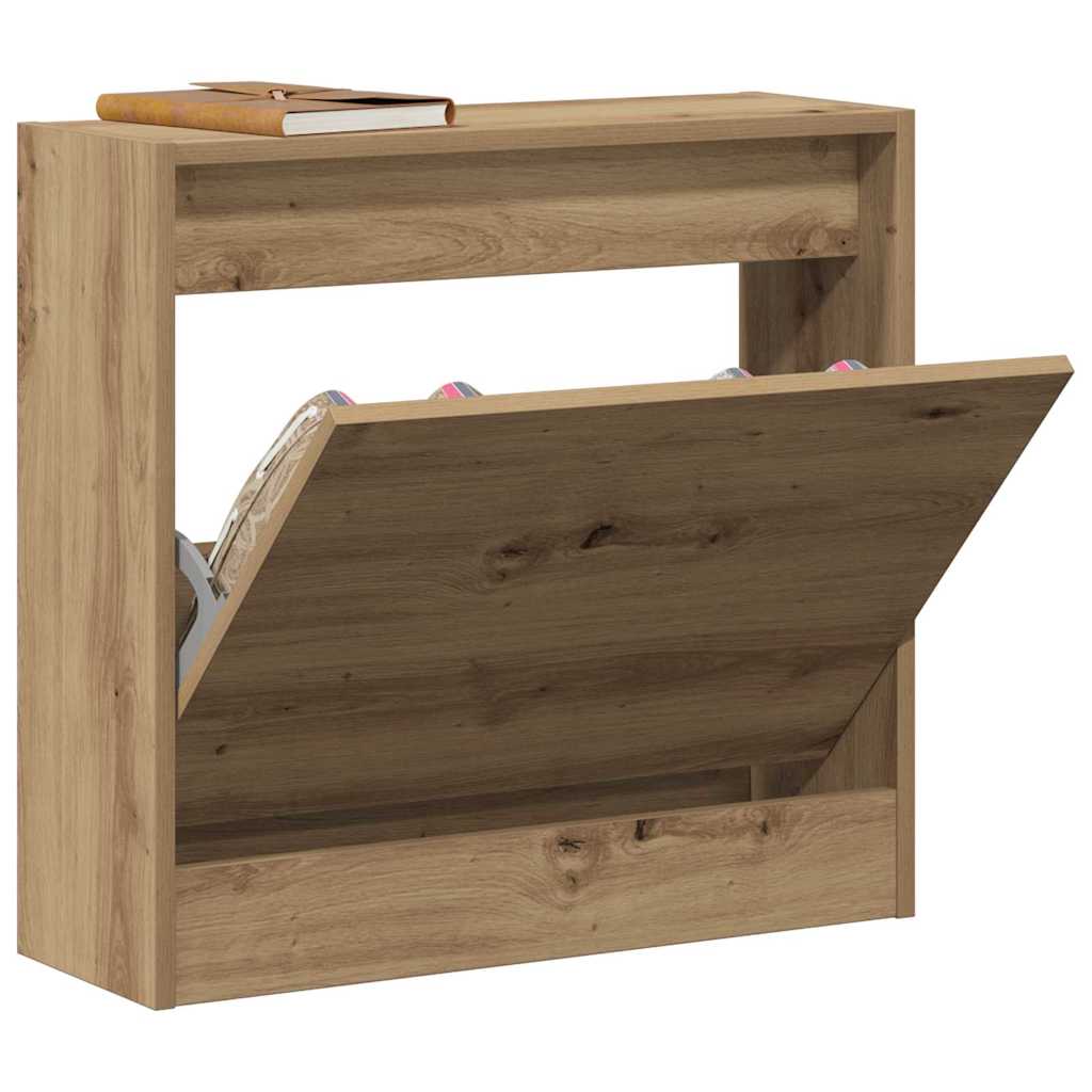 Skohylle i Artisan Eik 60x21x57 cm Konstruert Tre