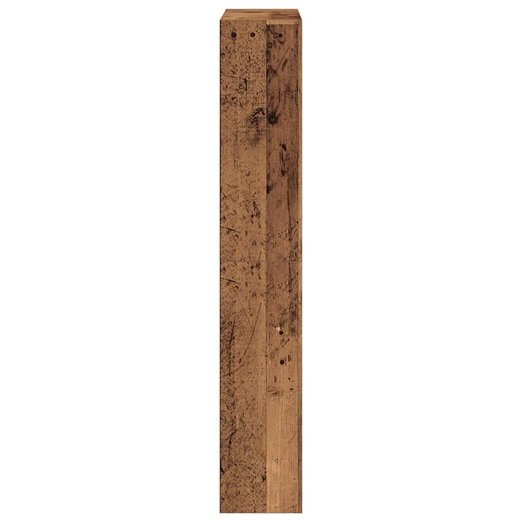 Skohylle Gammel Tre 80x21x125,5 cm Ingeniørtre