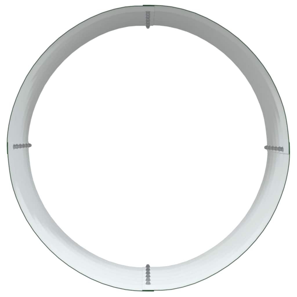 Hagehevet bed grønn 80 x 80 x 44 cm Stål