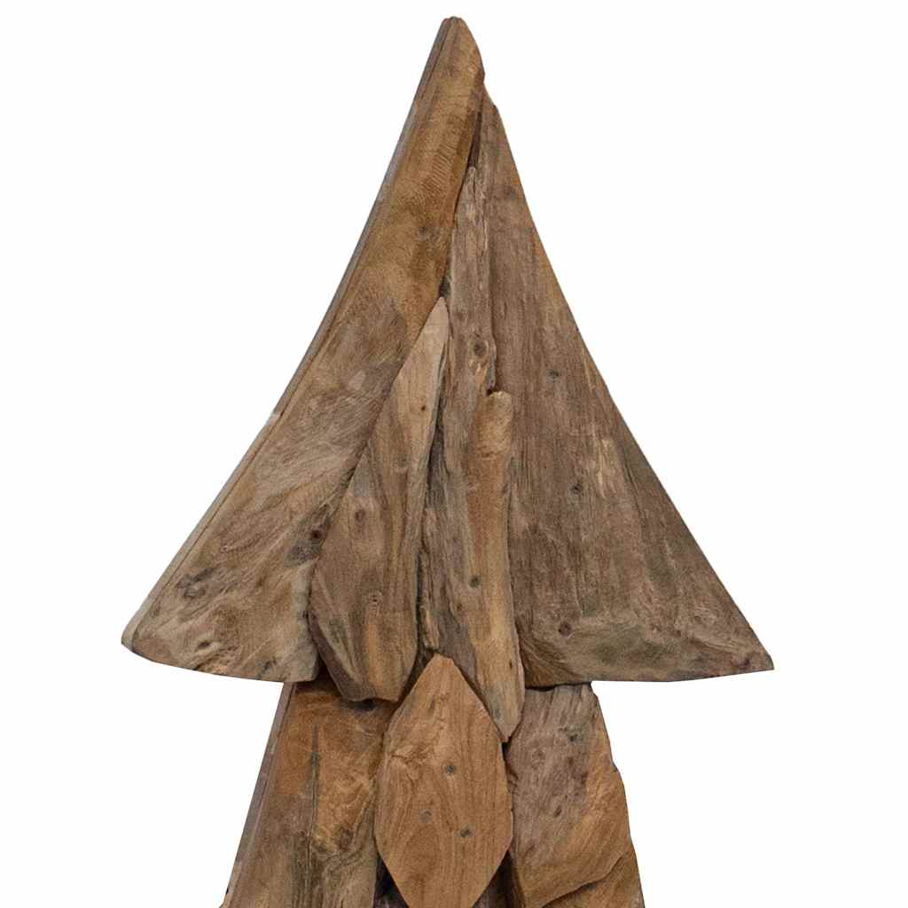 Juletre med stativ Brun 90 cm Heltre teak