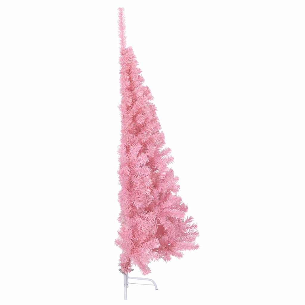 Kunstig forbelyst juletre med 150 LED Rosa 150 cm PVC
