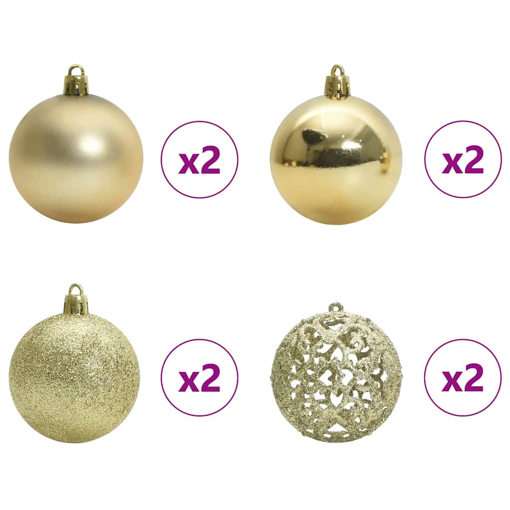 Hjørne Kunstig Jul Tre med 150 LED grønn 120 cm PVC og metall