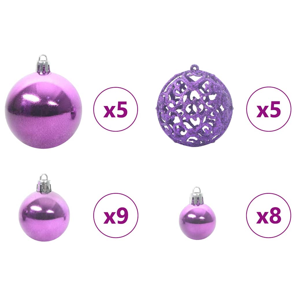 Hjørne Kunstig Jul Tre med 150 LED grønn 150 cm PVC og metall