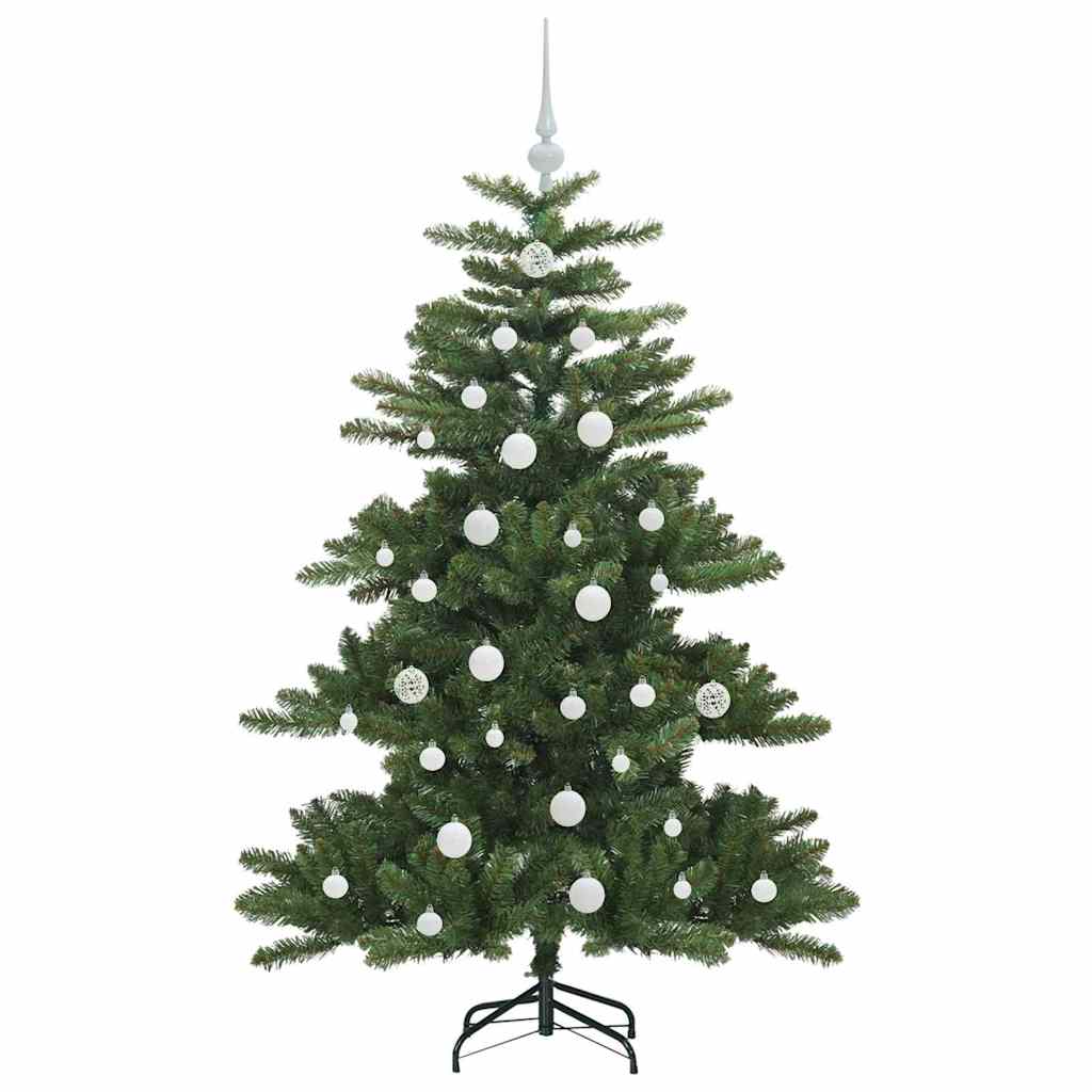 Kunstig sammensatt juletre with LEDs med stativ 150cm PVC